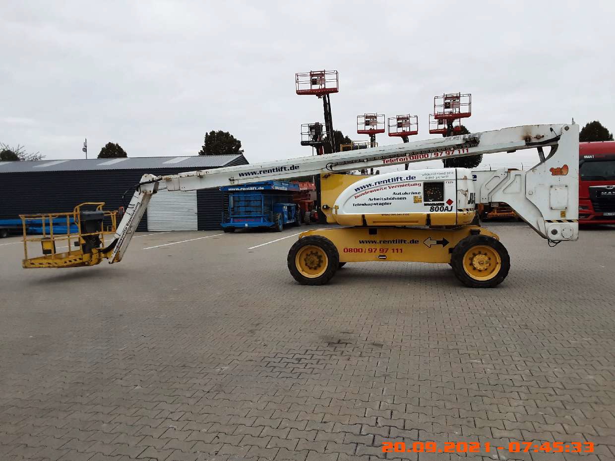 JLG 800 AJ Gelenkteleskopbühne Diesel 26,38m Arbeitshöhe JLG 800 AJ ...