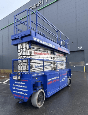 Holland Lift N265 EL13 Combistar Scherenarbeitsbühne Elektro 28,20 m Arbeitshöhe #2451868