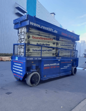 Holland Lift N265 EL13 Combistar Scherenarbeitsbühne Elektro 28,20 m Arbeitshöhe #2451868