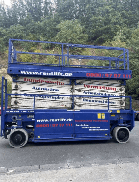 Holland Lift N265 EL13 Combistar Scherenarbeitsbühne Elektro 28,20 m Arbeitshöhe #2451868