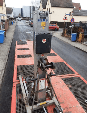 Sumner Contractor Materiallift Modell 2124 Manuell 7,20 m Hubhöhe #2495058