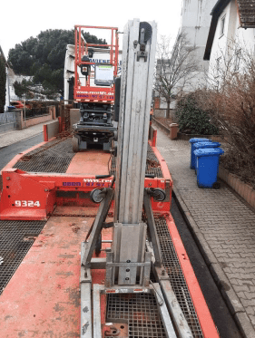 Sumner Contractor Materiallift Modell 2124 Manuell 7,20 m Hubhöhe #2495058