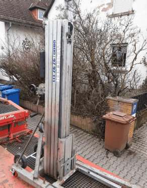Sumner Contractor Materiallift Modell 2124 Manuell 7,20 m Hubhöhe #2495058