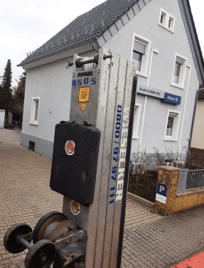 Sumner Contractor Materiallift Modell 2124 Manuell 7,20 m Hubhöhe #2495058