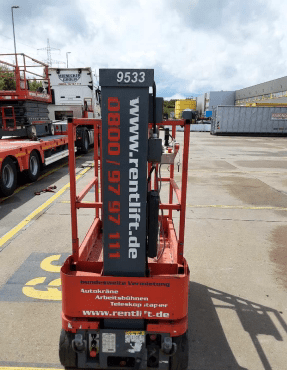 Skyjack SJ 12 Vertikalmastbühne Elektro 5,65 m Arbeitshöhe #2495338 - #2495608