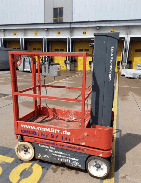 Skyjack SJ 12 Vertikalmastbühne Elektro 5,65 m Arbeitshöhe #2495338 - #2495608