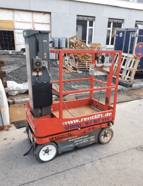 Skyjack SJ 12 Vertikalmastbühne Elektro 5,65 m Arbeitshöhe #2495338 - #2495608