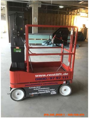 Skyjack SJ 12 Vertikalmastbühne Elektro 5,65 m Arbeitshöhe #2496248 - #2496338