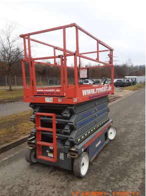 Skyjack SJIII 4740 Scherenarbeitsbühne Elektro 13,80 m Arbeitshöhe #2450738 - #2451228