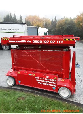 PB S171-16 E Scherenarbeitsbühne Elektro 17,03 m Arbeitshöhe #2451878 - #2451908
