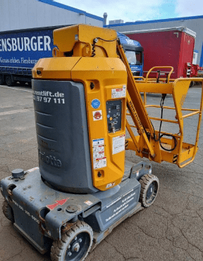 Haulotte Star 10 Teleskopmastbühne Elektro 10m Arbeitshöhe