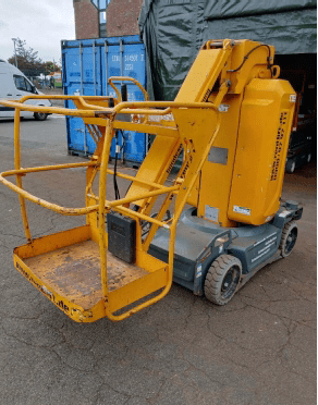 Haulotte Star 10 Teleskopmastbühne Elektro 10m Arbeitshöhe