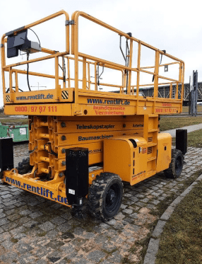 Haulotte H18 SX Scherenarbeitsbühne Diesel 18,00 m Arbeitshöhe # 2455548