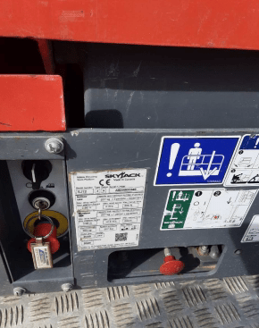 Skyjack SJ 12 Vertikalmastbühne Elektro 5,65 m Arbeitshöhe #2496248 - #2496338