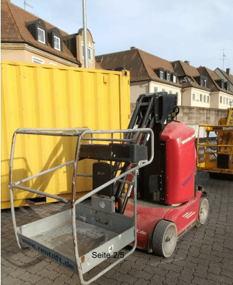Manitou 100 VJR Teleskopmastbühne Elektro 9,85 m Arbeitshöhe #2460288 - #2460598