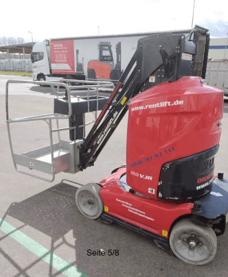 Manitou 100 VJR Teleskopmastbühne Elektro 9,85 m Arbeitshöhe #2460608
