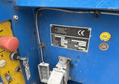 H.A.B. / AB Lift S320-12 E4WDS Scherenarbeitsbühne Elektro #2451648