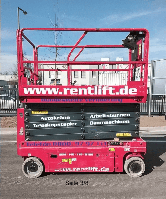 Magni ES1412 E Scherenarbeitsbühne Elektro 13,80 m Arbeitshöhe #2451968 - #2452908