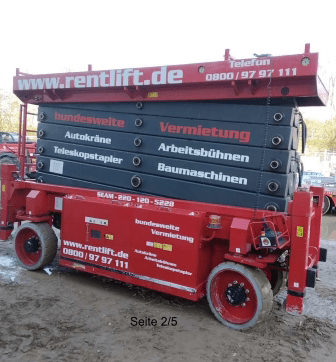 Magni ES2212 E Scherenarbeitsbühne Elektro 22,00 m Arbeitshöhe #2452288 - #2452948