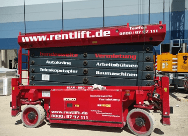 Magni ES2212 E Scherenarbeitsbühne Elektro 22,00 m Arbeitshöhe #2452288 - #2452948