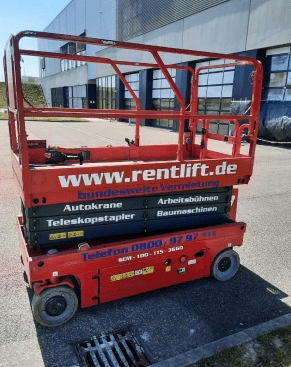 Magni ES1012 E Scherenarbeitsbühne Elektro 10,00 m Arbeitshöhe #2436598 - #2436678