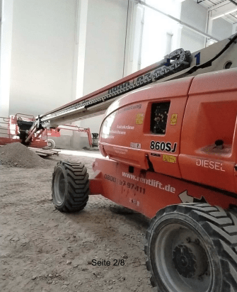 JLG 860 SJ Teleskoparbeitsbühne Diesel 28,21 m Arbeitshöhe #2475908 - #2475928