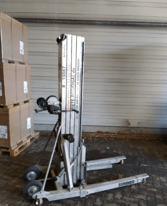 Sumner Contractor Materiallift Modell 2124 Manuell 7,20 m Hubhöhe #2496468 - #2496618