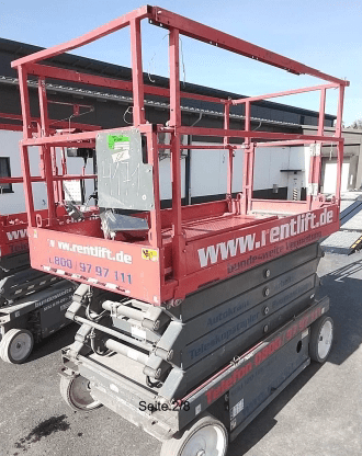 Skyjack SJIII 4632 Scherenarbeitsbühne Elektro 11,75 m Arbeitshöhe #2441708 - #2442488