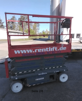 Skyjack SJIII 4732 Scherenarbeitsbühne Elektro 11,65 m Arbeitshöhe #2442788
