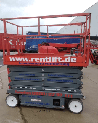 Skyjack SJIII 4740 Scherenarbeitsbühne Elektro 13,80 m Arbeitshöhe #2450658 - #2450688