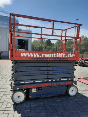 Skyjack SJIII 4740 Scherenarbeitsbühne Elektro 13,80 m Arbeitshöhe #2450738 - #2451228