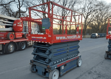 Skyjack SJIII 4740 Scherenarbeitsbühne Elektro 13,80 m Arbeitshöhe #2450738 - #2451228
