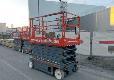 Skyjack SJIII 4740 Scherenarbeitsbühne Elektro 13,80 m Arbeitshöhe #2450738 - #2451228