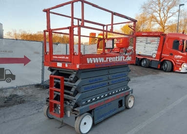 Skyjack SJIII 4740 Scherenarbeitsbühne Elektro 13,80 m Arbeitshöhe #2450738 - #2451228