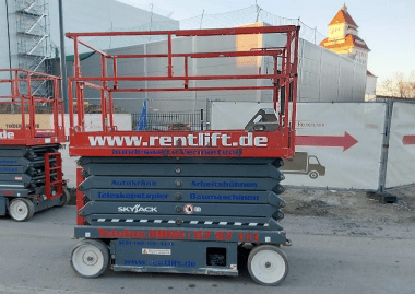 Skyjack SJIII 4740 Scherenarbeitsbühne Elektro 13,80 m Arbeitshöhe #2451288 - #2451378