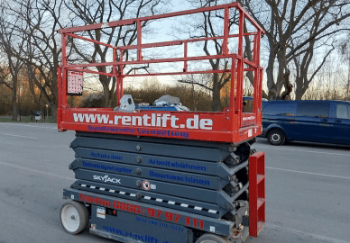 Skyjack SJIII 4740 Scherenarbeitsbühne Elektro 13,80 m Arbeitshöhe #2451288 - #2451378