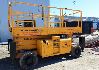 Haulotte H15 SX Scherenarbeitsbühne Diesel 15,00 m Arbeitshöhe #2455888 - #2456128