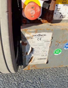 Skyjack SJIII3226 Scherenarbeitsbühne Elektro 9,92 m Arbeitshöhe #2435608 - #2436038