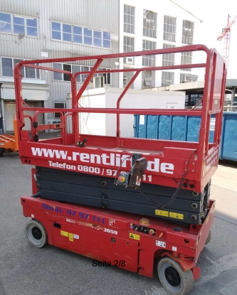 Magni ES1012 E Scherenarbeitsbühne Elektro 10,00 m Arbeitshöhe #2436598 - #2436678