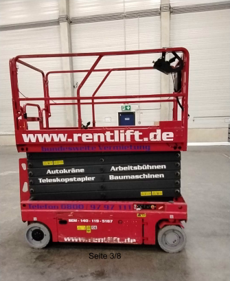 Magni ES1412 E Scherenarbeitsbühne Elektro 13,80 m Arbeitshöhe #2451938 - # 2452008