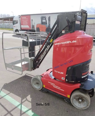 Manitou 100VJR Teleskopmastbühne Elektro 9,85 m Arbeitshöhe #2460608