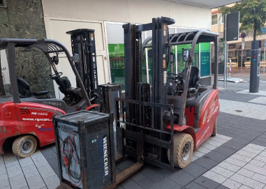 Manitou ME425 AC Gabelstapler 2,50 t Elektro 5,50 m Hubhöhe #2481348 - #2481628