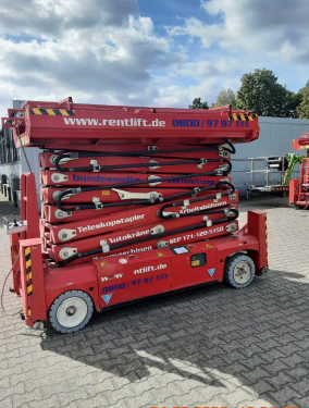 PB S171-12 ES Scherenarbeitsbühne Elektro 17,03 m Arbeitshöhe #2451508 - #2451518