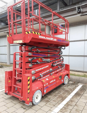 PB S171-12 ES Scherenarbeitsbühne Elektro 17,03 m Arbeitshöhe #2451508 - #2451518