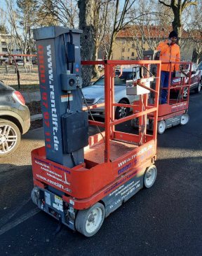 Skyjack SJ12 Vertikalmastbühne Elektro 5,65 m Arbeitshöhe #2495638 - #2495668