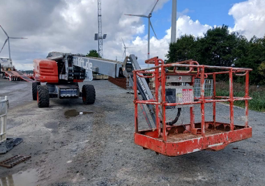 Skyjack SJ85 AJ Gelenkteleskoparbeitsbühne Diesel 27,91 m Arbeitshöhe #2473768 - #2474188