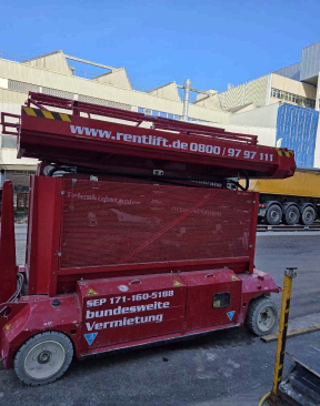 PB S171-16 E Scherenarbeitsbühne Elektro 17,30 m Arbeitshöhe #2451888 - #2451898