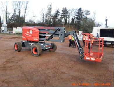 Skyjack SJ 46 AJ Gelenkteleskoparbeitsbühne Diesel 16,10 m Arbeitshöhe #2473468 - #2474068