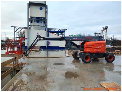 Skyjack SJ 63 AJ Gelenkteleskoparbeitsbühne Diesel 21,38 m Arbeitshöhe #2473918 - #2474138