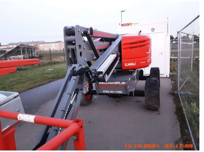 Skyjack SJ 46 AJ Gelenkteleskoparbeitsbühne Diesel 16,10 m Arbeitshöhe #2473528 - #2474158